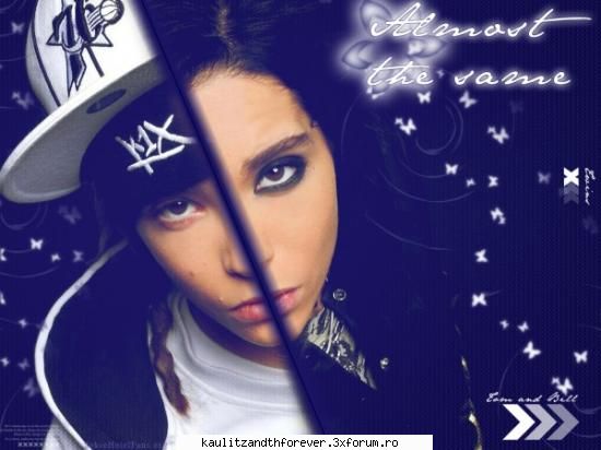 Poze cu Bill Kaulitz - diferenta dintre bill si tom e machiajul si - Bill Kaulitz