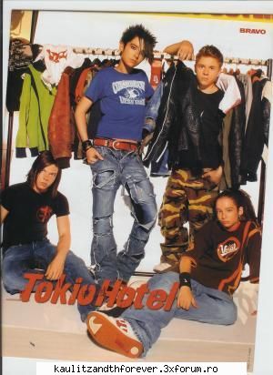 ascunsi printre haine poze cu tokio hotel